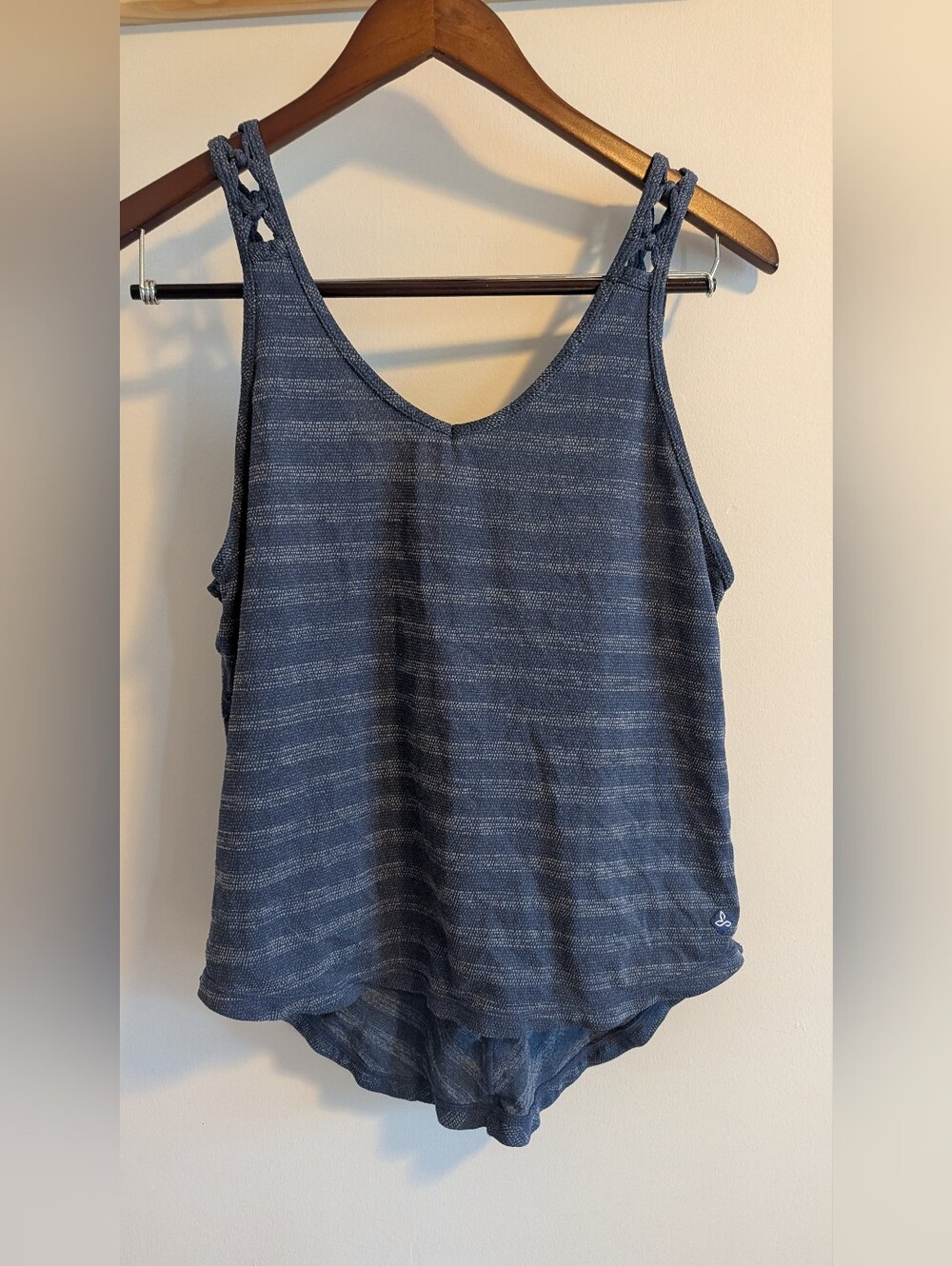 Casual Striped Navy Women’s Tank Top